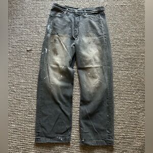 Men's Bare Knuckles Javier Wide Leg Pant (Riviera Black)